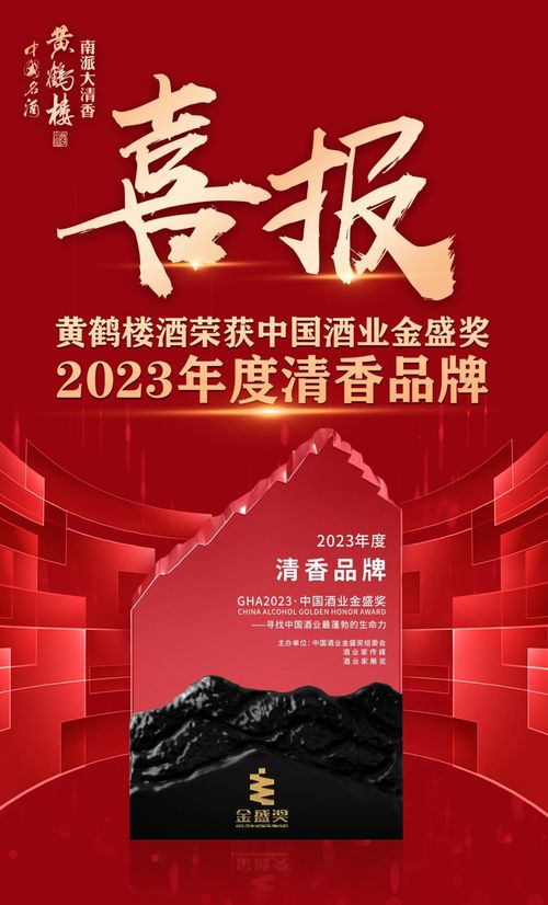 楼20斩获最具代理价值产品，黄鹤楼以南派之名重塑清香名酒价值